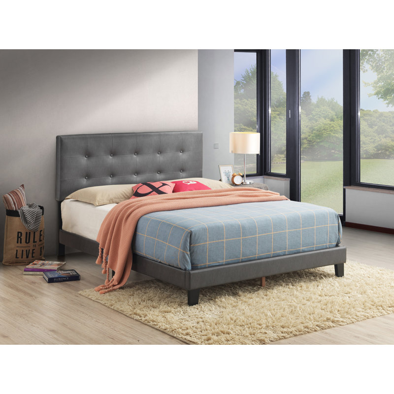 Winston Porter Orissa Upholstered Platform Bed & Reviews Wayfair